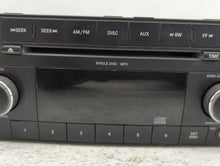 2010 Dodge Challenger Radio AM FM Cd Player Receiver Replacement P/N:P05091111AC Fits OEM Used Auto Parts