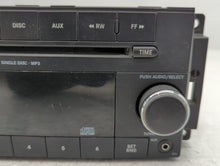 2010 Dodge Challenger Radio AM FM Cd Player Receiver Replacement P/N:P05091111AC Fits OEM Used Auto Parts