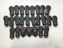 Lot of 25 Dodge Keyless Entry Remote Fob OHT692715AA | M3N5WY72XX MIXED