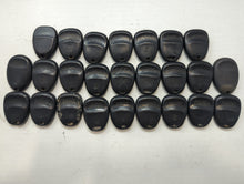 Lot of 25 Chevrolet Keyless Entry Remote Fob MIXED FCC IDS MIXED PART