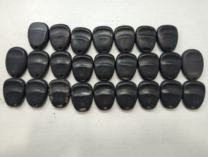 Lot of 25 Chevrolet Keyless Entry Remote Fob MIXED FCC IDS MIXED PART