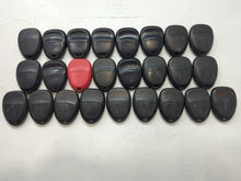 Lot of 25 Chevrolet Keyless Entry Remote Fob MIXED FCC IDS MIXED PART