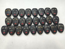 Lot of 25 Chevrolet Keyless Entry Remote Fob MIXED FCC IDS MIXED PART