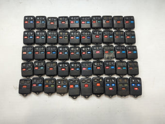 compare product Lot of 50 Ford Keyless Entry Remote Fob MIXED FCC IDS MIXED PART NUMBERS