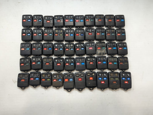 Lot of 50 Ford Keyless Entry Remote Fob MIXED FCC IDS MIXED PART NUMBERS - Oemusedautoparts1.com