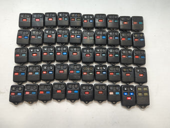 compare product Lot of 50 Ford Keyless Entry Remote Fob MIXED FCC IDS MIXED PART NUMBERS