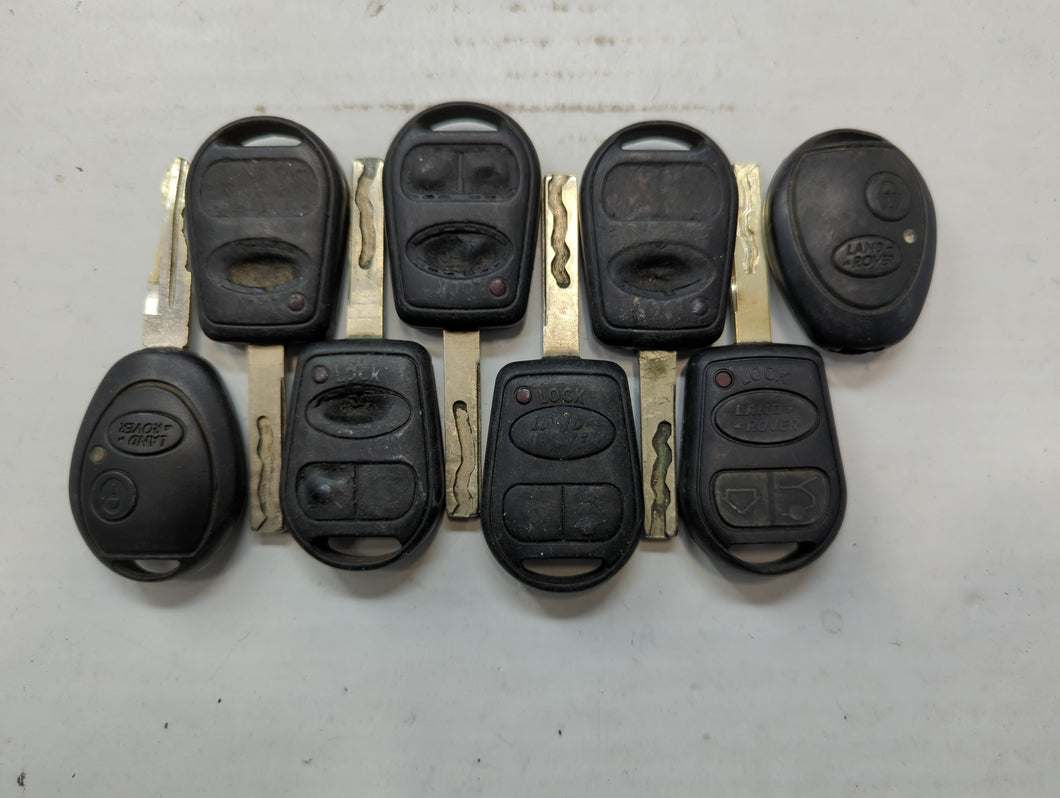 Lot of 8 Land Rover Keyless Entry Remote Fob LX8-FZV