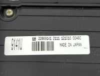 2012-2013 Buick Regal Radio AM FM Cd Player Receiver Replacement P/N:22869141 Fits Fits 2012 2013 OEM Used Auto Parts - Oemusedautoparts1.com