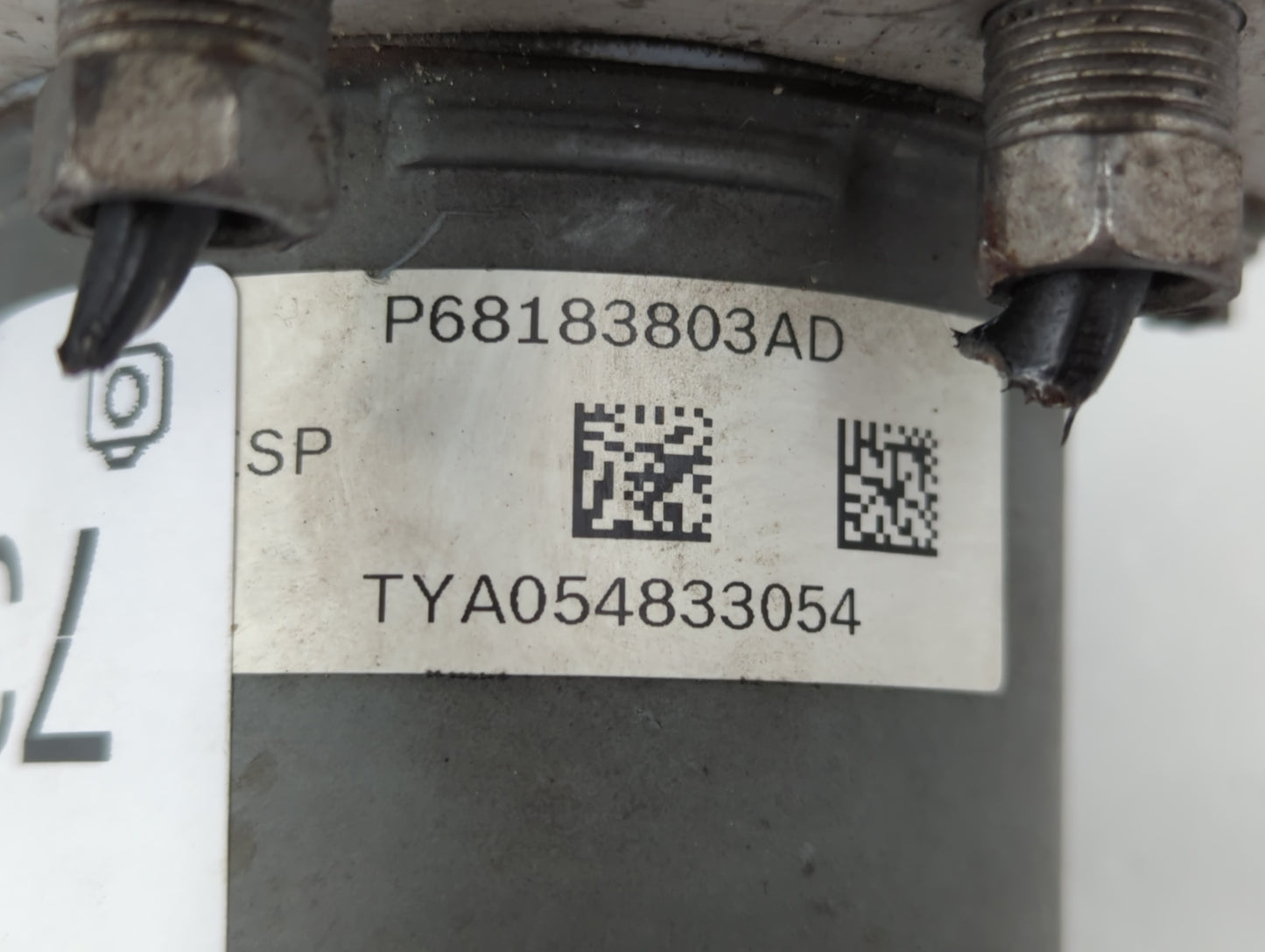 2015-2020 Dodge Grand Caravan ABS Pump Control Module Replacement P/N:P68183803AD Fits Fits 2015 2016 2017 2018 2019 2020 OEM Used Auto Parts - Oemusedautoparts1.com