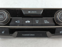 2016-2018 Honda Civic Climate Control Module Temperature AC/Heater Replacement P/N:2127A2 232853 Fits Fits 2016 2017 2018 OEM Used Auto Parts