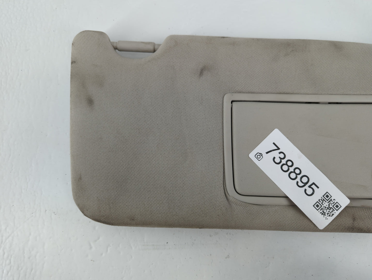 2010-2014 Subaru Legacy Sun Visor Shade Replacement Passenger Right Mirror Fits Fits 2010 2011 2012 2013 2014 OEM Used Auto Parts - Oemusedautoparts1.com
