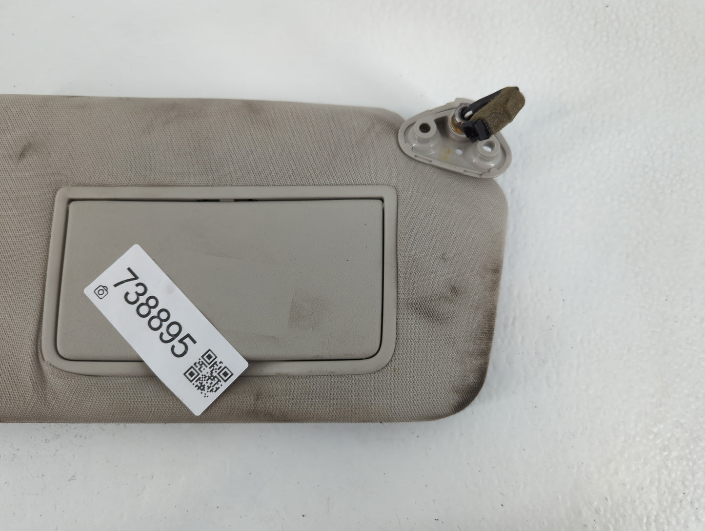 2010-2014 Subaru Legacy Sun Visor Shade Replacement Passenger Right Mirror Fits Fits 2010 2011 2012 2013 2014 OEM Used Auto Parts - Oemusedautoparts1.com