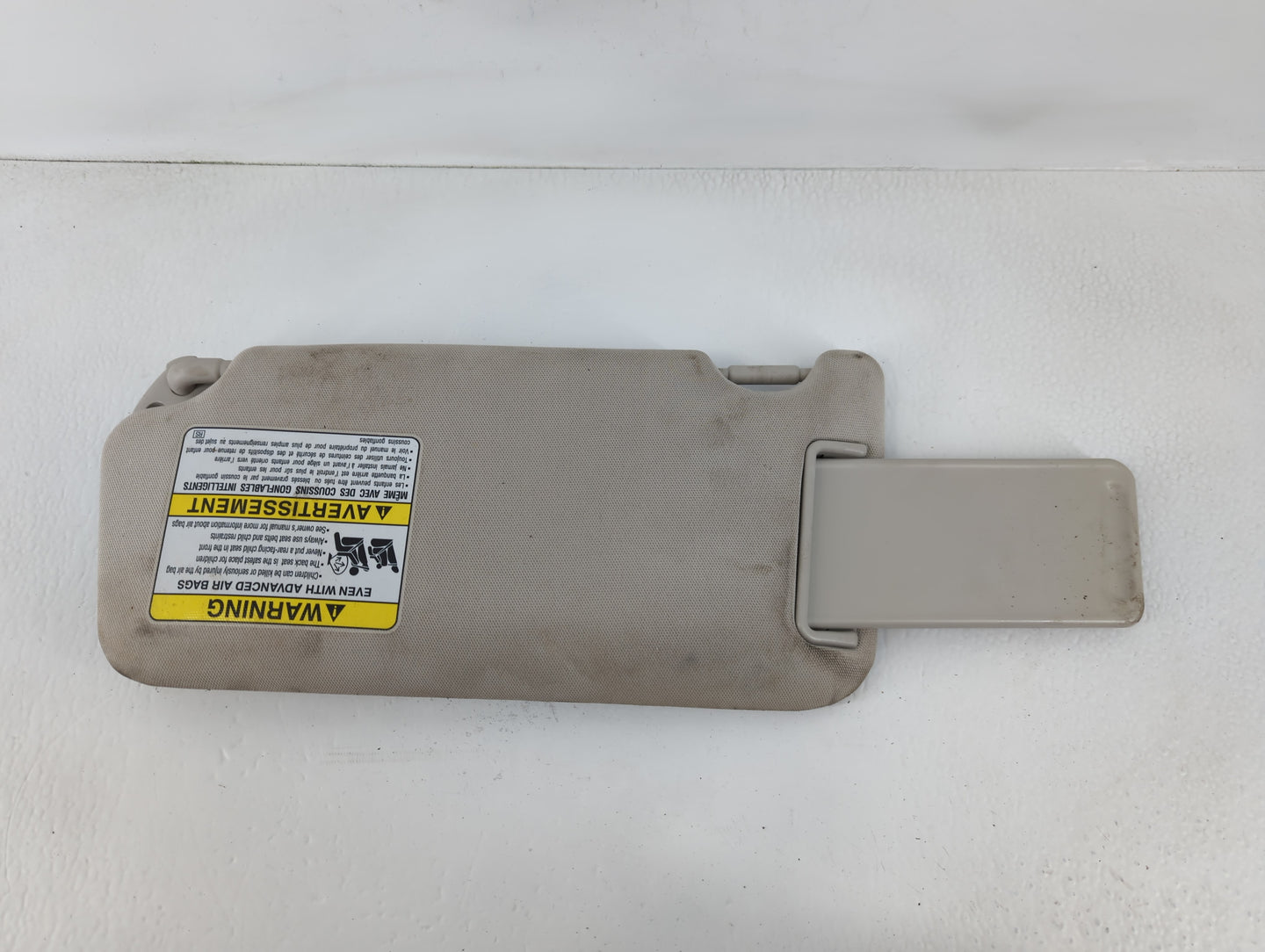 2010-2014 Subaru Legacy Sun Visor Shade Replacement Passenger Right Mirror Fits Fits 2010 2011 2012 2013 2014 OEM Used Auto Parts - Oemusedautoparts1.com