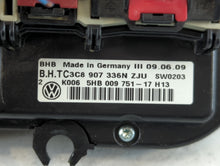 2009-2010 Volkswagen Cc Climate Control Module Temperature AC/Heater Replacement P/N:5HB 009 751-17 H13 Fits Fits 2009 2010 OEM Used Auto Parts