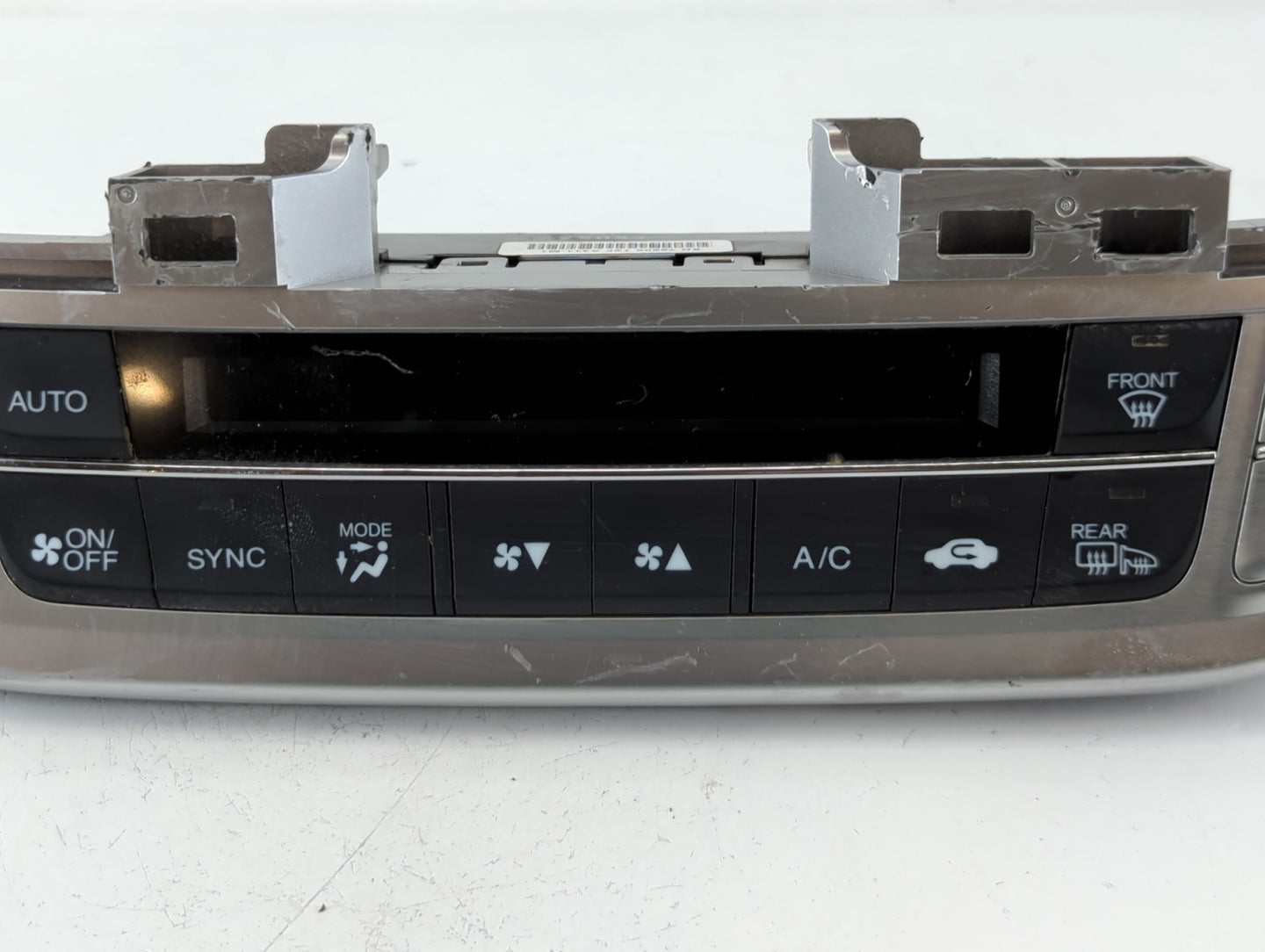 2013-2015 Honda Accord Climate Control Module Temperature AC/Heater Replacement P/N:27313200905 NH869L Fits Fits 2013 2014 2015 OEM Used Auto Parts - Oemusedautoparts1.com