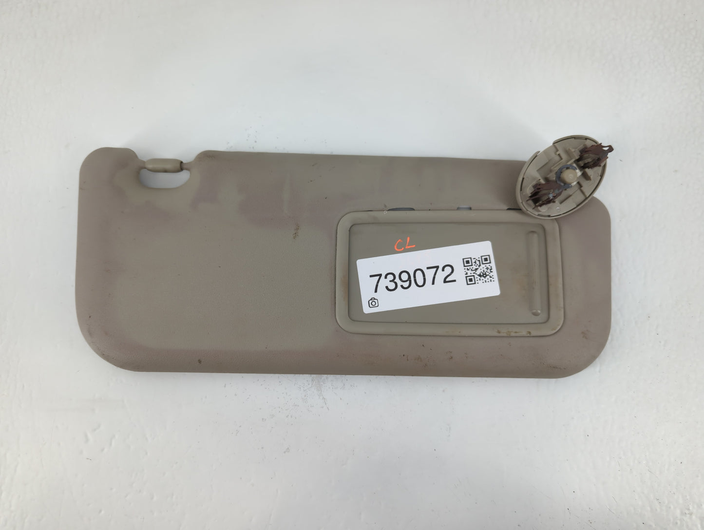 2009-2013 Toyota Corolla Sun Visor Shade Replacement Passenger Right Mirror Fits Fits 2009 2010 2011 2012 2013 OEM Used Auto Parts - Oemusedautoparts1.com