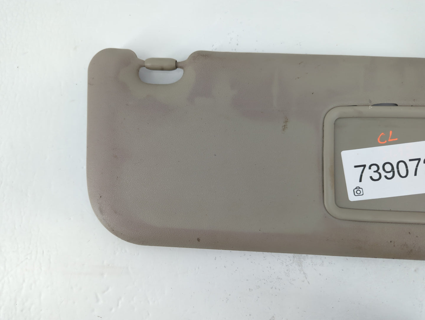 2009-2013 Toyota Corolla Sun Visor Shade Replacement Passenger Right Mirror Fits Fits 2009 2010 2011 2012 2013 OEM Used Auto Parts - Oemusedautoparts1.com