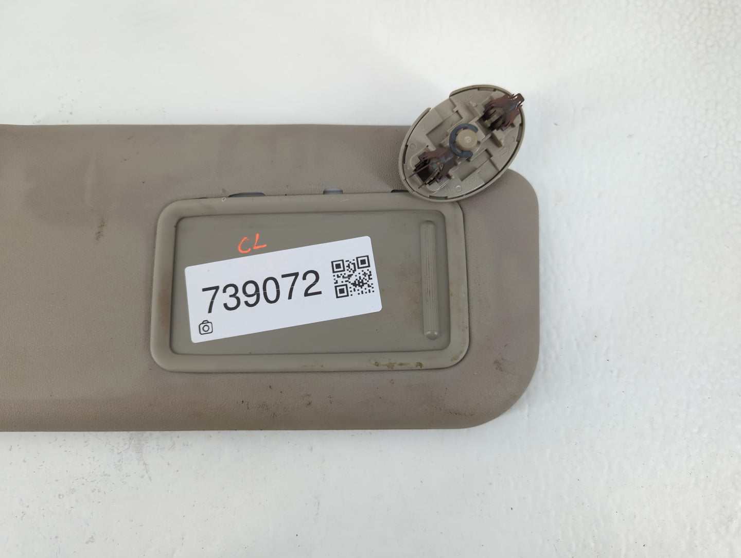 2009-2013 Toyota Corolla Sun Visor Shade Replacement Passenger Right Mirror Fits Fits 2009 2010 2011 2012 2013 OEM Used Auto Parts - Oemusedautoparts1.com