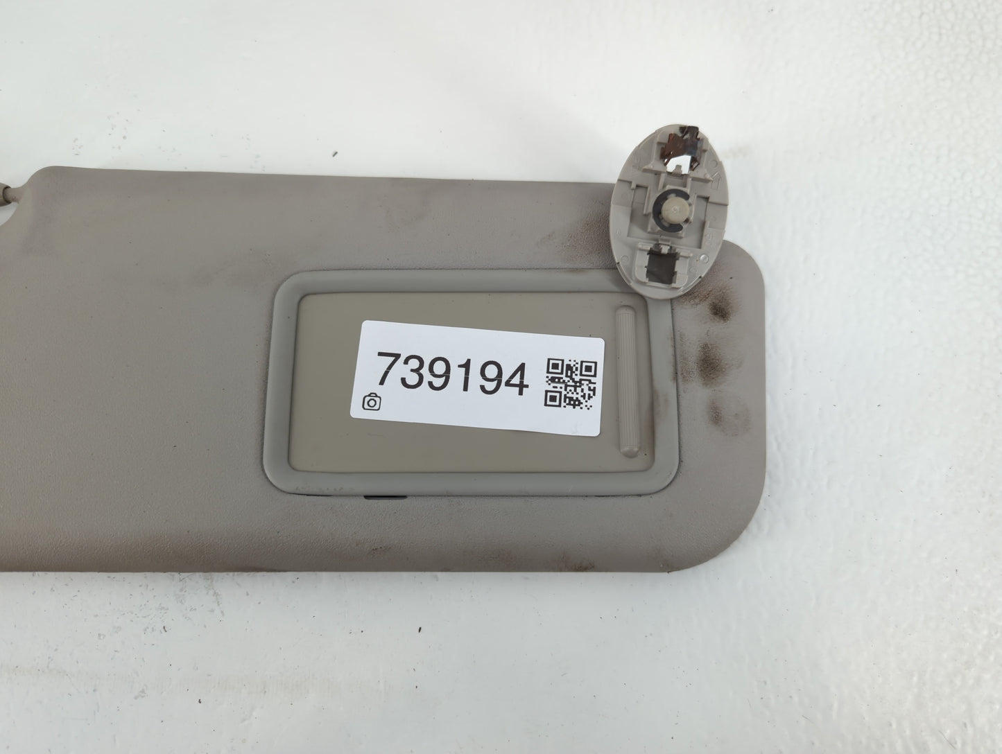 2009-2013 Toyota Corolla Sun Visor Shade Replacement Passenger Right Mirror Fits Fits 2009 2010 2011 2012 2013 OEM Used Auto Parts - Oemusedautoparts1.com