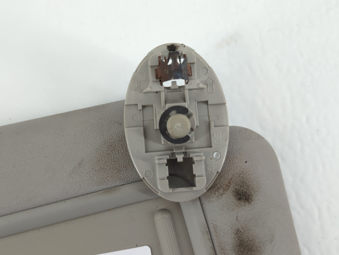 2009-2013 Toyota Corolla Sun Visor Shade Replacement Passenger Right Mirror Fits Fits 2009 2010 2011 2012 2013 OEM Used Auto Parts - Oemusedautoparts1.com