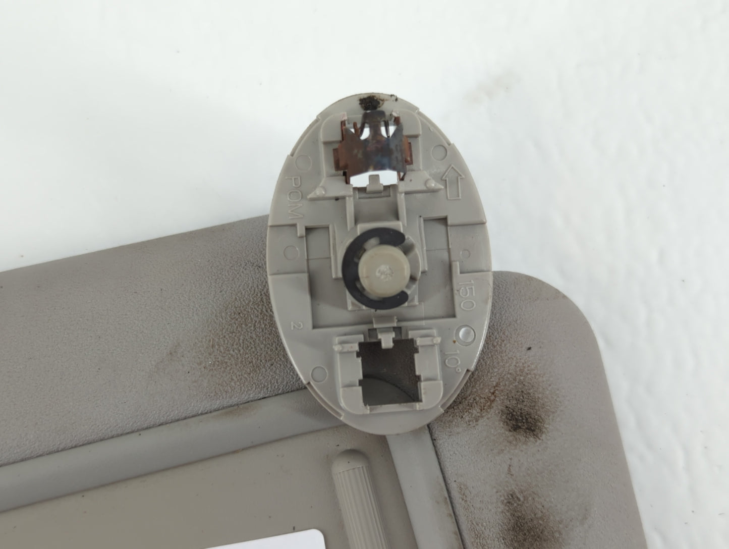 2009-2013 Toyota Corolla Sun Visor Shade Replacement Passenger Right Mirror Fits Fits 2009 2010 2011 2012 2013 OEM Used Auto Parts - Oemusedautoparts1.com