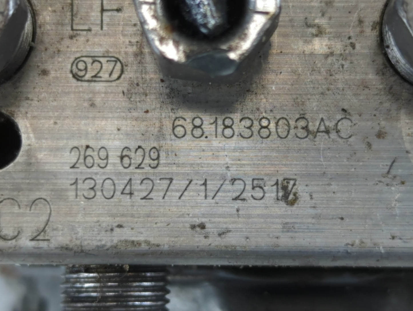 2013 Dodge Caravan ABS Pump Control Module Replacement P/N:68183803AC Fits OEM Used Auto Parts - Oemusedautoparts1.com