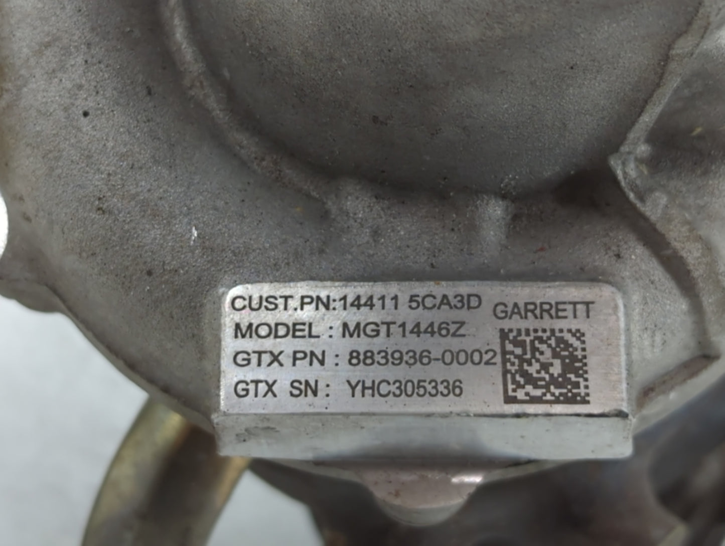 2016 Infiniti Q50 Turbocharger Turbo Charger Super Charger Supercharger - Oemusedautoparts1.com