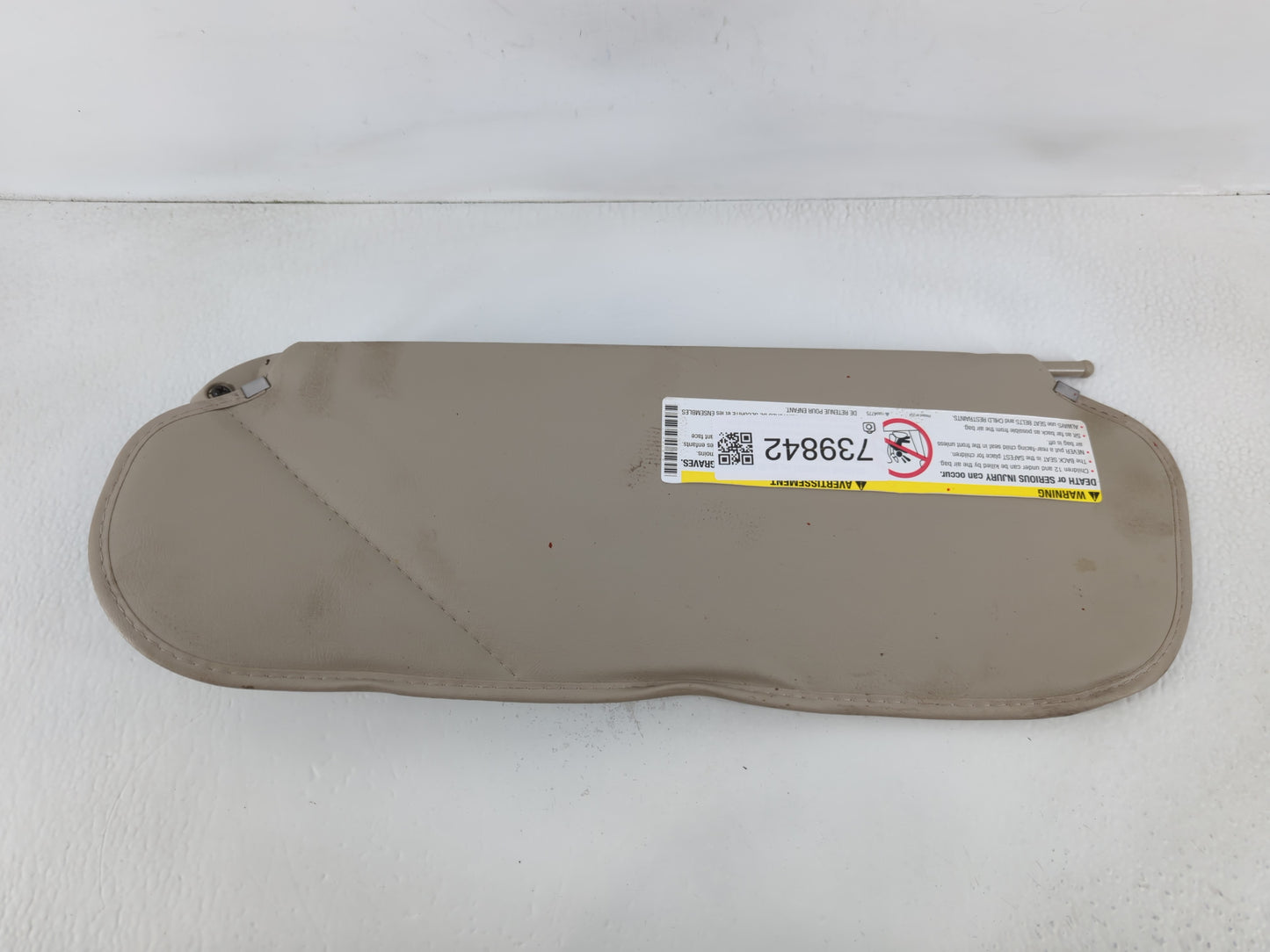 2003-2021 Chevrolet Express 2500 Sun Visor Shade Replacement Passenger Right Mirror Fits OEM Used Auto Parts - Oemusedautoparts1.com