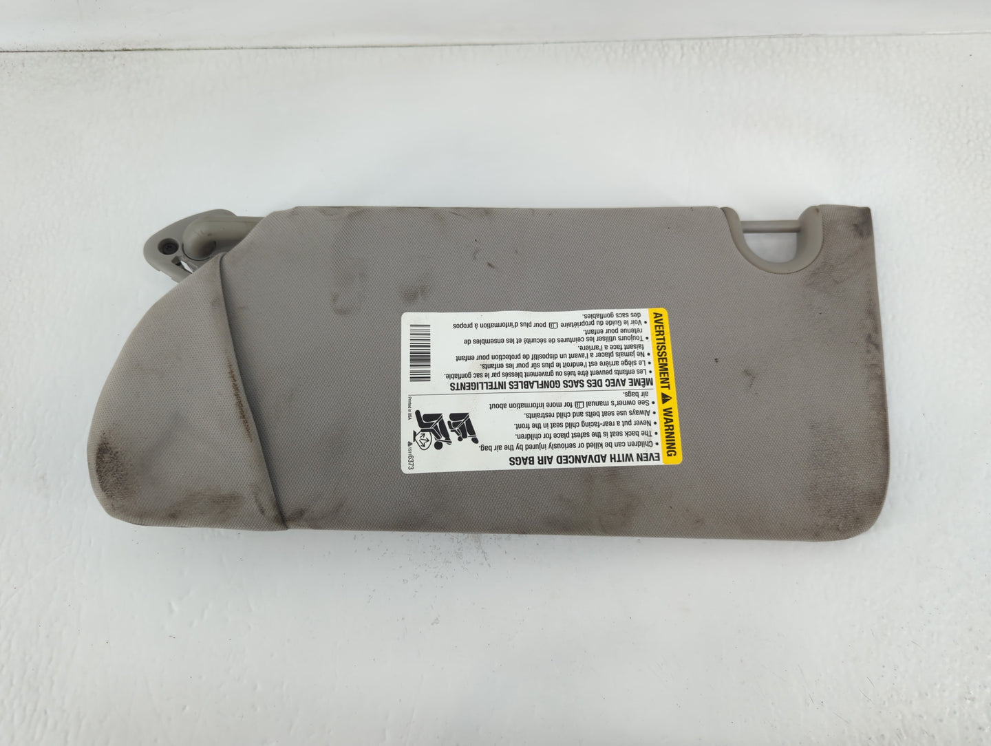 2006-2011 Buick Lucerne Sun Visor Shade Replacement Passenger Right Mirror Fits Fits 2006 2007 2008 2009 2010 2011 OEM Used Auto Parts - Oemusedautoparts1.com