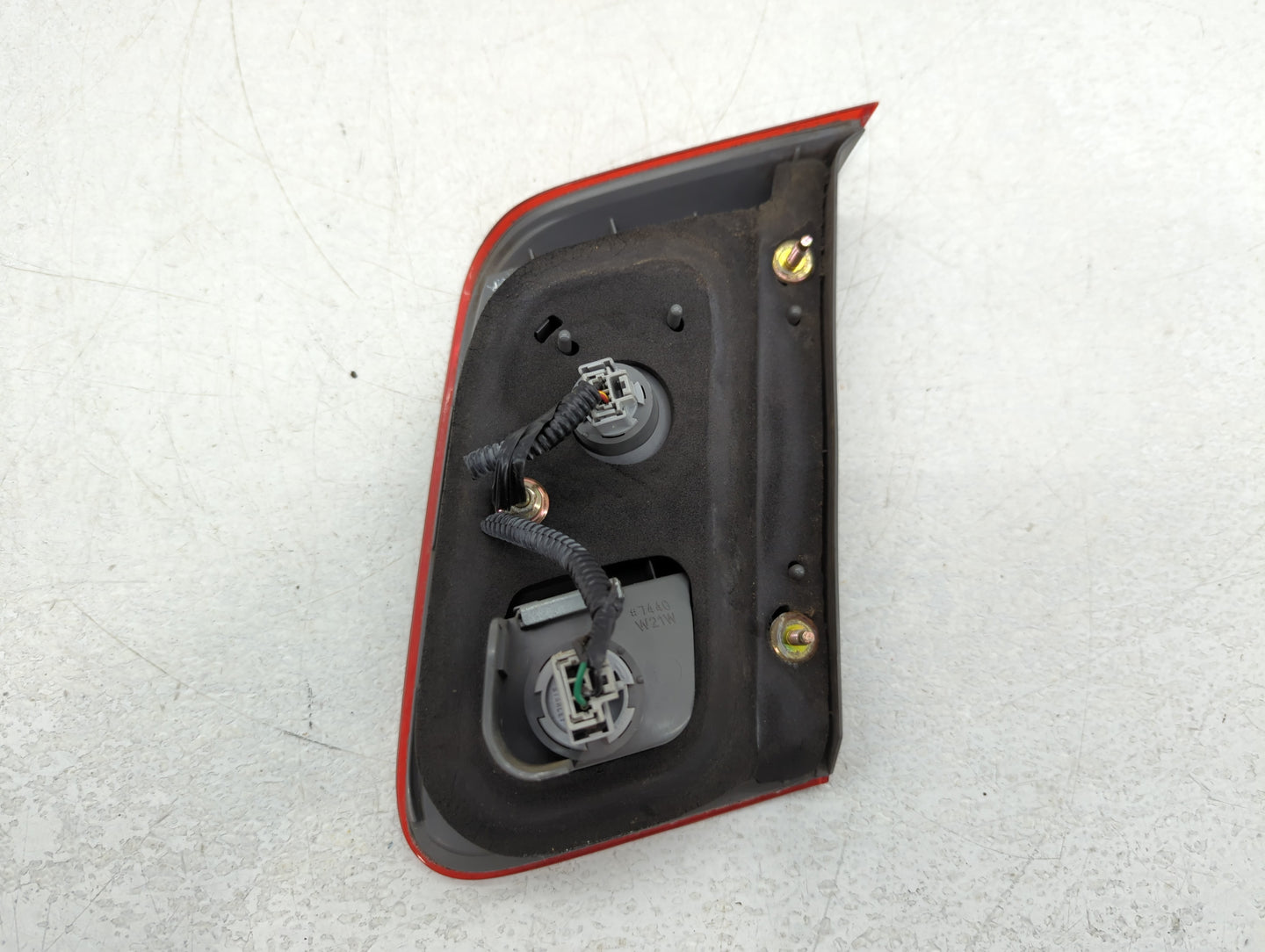 2001-2002 Honda Civic Tail Light Assembly Driver Left OEM Fits Fits 2001 2002 OEM Used Auto Parts - Oemusedautoparts1.com
