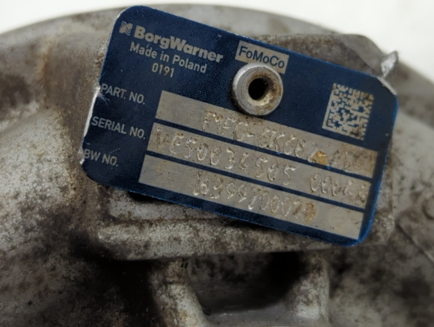 2014 Ford Fusion Turbocharger Turbo Charger Super Charger Supercharger - Oemusedautoparts1.com