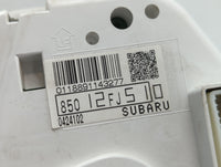 2014 Subaru Impreza Instrument Cluster Speedometer Gauges P/N:85012FJ510 0118891143277 Fits OEM Used Auto Parts - Oemusedautoparts1.com
