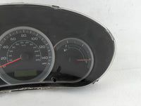 2010-2011 Subaru Impreza Instrument Cluster Speedometer Gauges P/N:0379010 85003FG760 Fits Fits 2010 2011 OEM Used Auto Parts - Oemusedautoparts1.com