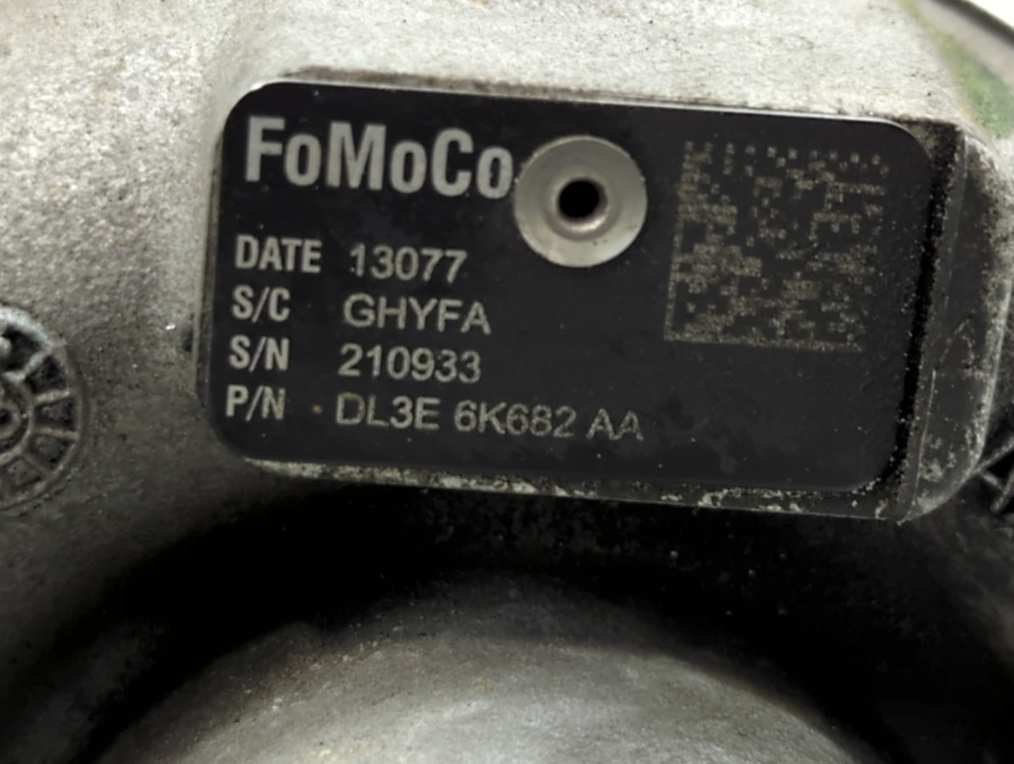 2013 Ford Escape Turbocharger Turbo Charger Super Charger Supercharger - Oemusedautoparts1.com
