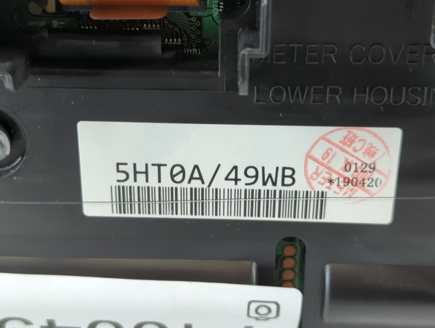2019-2020 Nissan Rogue Instrument Cluster Speedometer Gauges P/N:5HT0A/49WB Fits Fits 2019 2020 OEM Used Auto Parts - Oemusedautoparts1.com