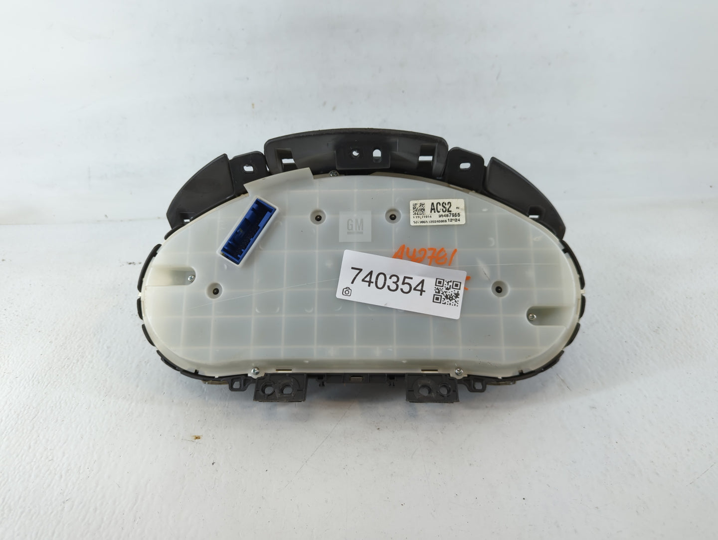 2012 Chevrolet Cruze Instrument Cluster Speedometer Gauges P/N:95487986 7R33-10849-AA Fits OEM Used Auto Parts - Oemusedautoparts1.com