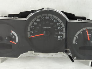 2010 Dodge Nitro Instrument Cluster Speedometer Gauges P/N:CR-0037-322-M0-CC Fits OEM Used Auto Parts