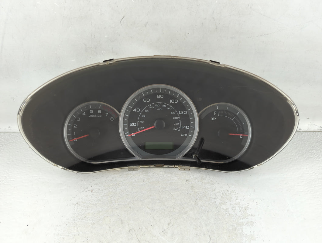 2009 Subaru Impreza Instrument Cluster Speedometer Gauges P/N:85003FG090 85003FG90 Fits OEM Used Auto Parts