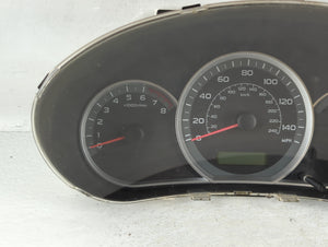 2009 Subaru Impreza Instrument Cluster Speedometer Gauges P/N:85003FG090 85003FG90 Fits OEM Used Auto Parts