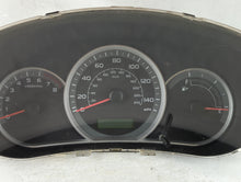 2009 Subaru Impreza Instrument Cluster Speedometer Gauges P/N:85003FG090 85003FG90 Fits OEM Used Auto Parts