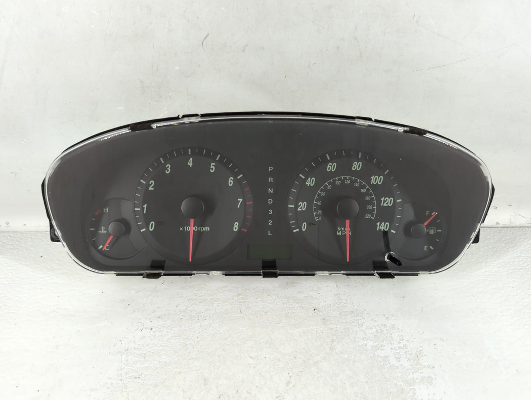 2004-2006 Hyundai Elantra Instrument Cluster Speedometer Gauges P/N:11000-859810H 94004-2D031 Fits Fits 2004 2005 2006 OEM Used Auto Parts