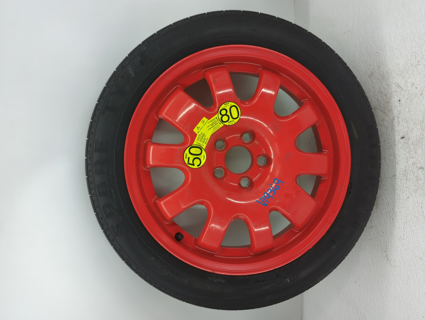 2011-2015 Jaguar Xf Spare Donut Tire Wheel Rim Oem - Oemusedautoparts1.com