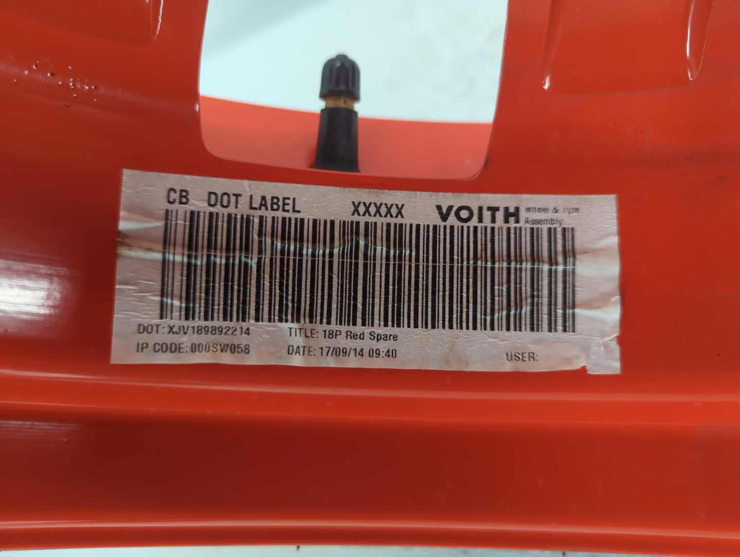 2011-2015 Jaguar Xf Spare Donut Tire Wheel Rim Oem - Oemusedautoparts1.com