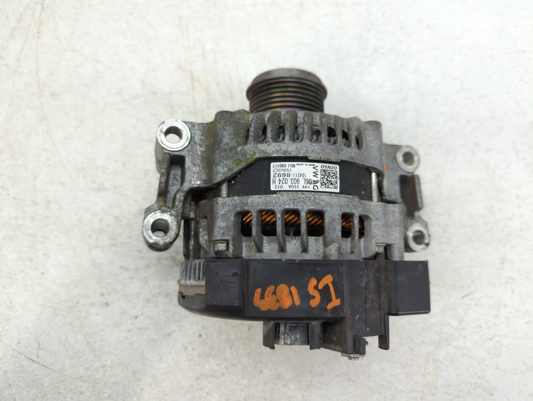 2013-2016 Audi A4 Alternator Replacement Generator Charging Assembly Engine OEM P/N:06L 903 204 H Fits OEM Used Auto Parts