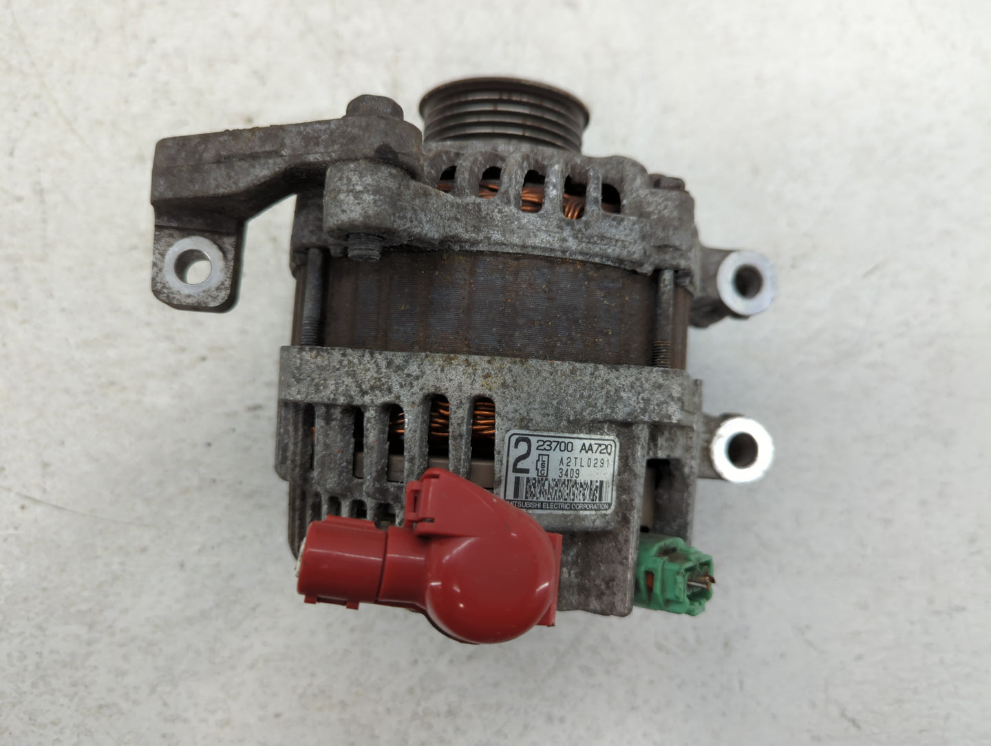 2012-2014 Subaru Impreza Alternator Replacement Generator Charging Assembly Engine OEM P/N:23700 AA720 Fits OEM Used Auto Parts - Oemusedautoparts1.com