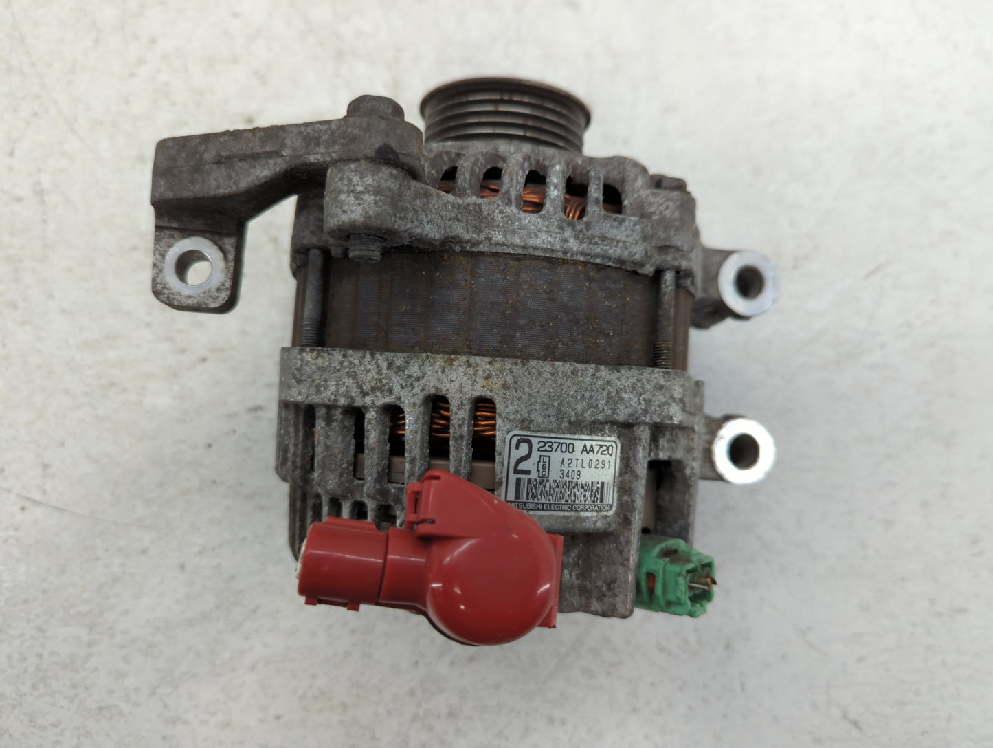 2012-2014 Subaru Impreza Alternator Replacement Generator Charging Assembly Engine OEM P/N:23700 AA720 Fits OEM Used Auto Parts - Oemusedautoparts1.com