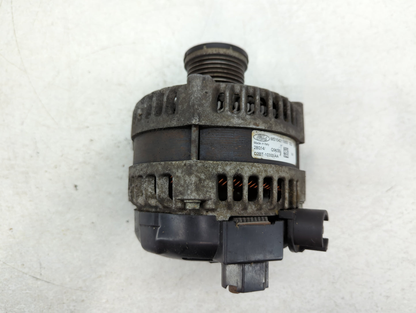 2014-2016 Ford Fiesta Alternator Replacement Generator Charging Assembly Engine OEM P/N:MS1042118850 D2BT-10300-AA Fits OEM Used Auto Parts - Oemusedautoparts1.com