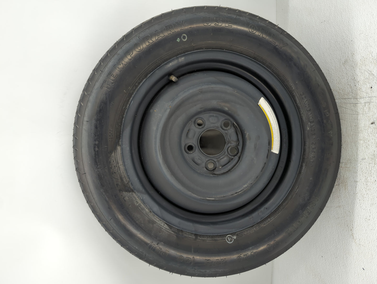 2008-2012 Nissan Rogue Spare Donut Tire Wheel Rim Oem - Oemusedautoparts1.com