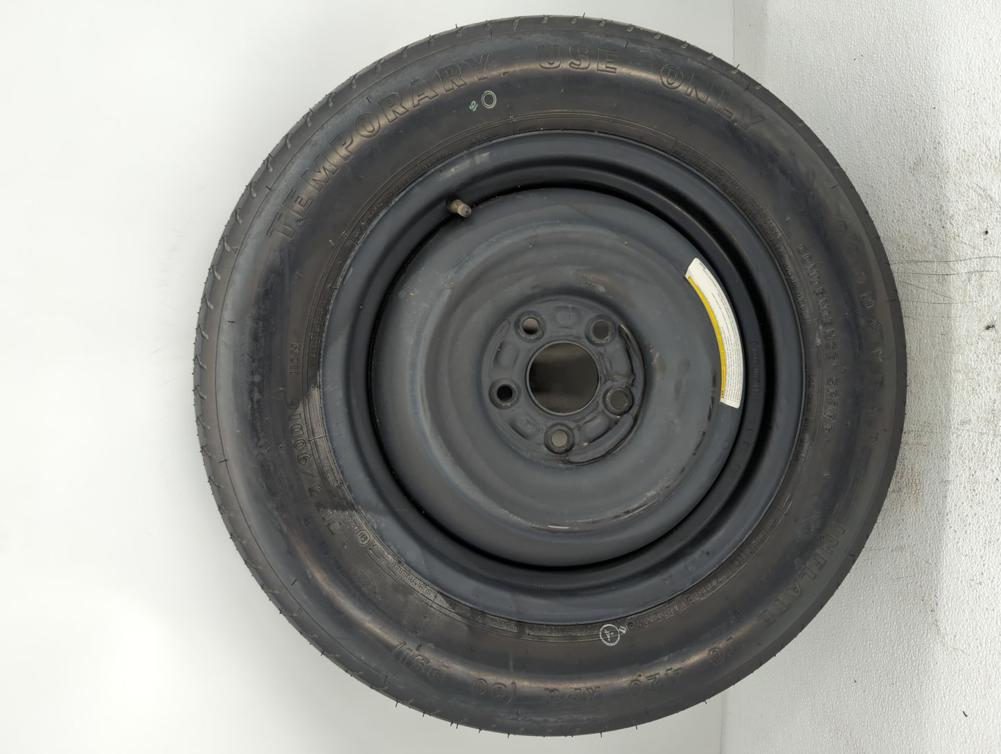 2008-2012 Nissan Rogue Spare Donut Tire Wheel Rim Oem - Oemusedautoparts1.com