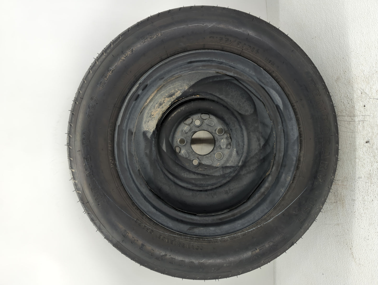 2008-2012 Nissan Rogue Spare Donut Tire Wheel Rim Oem - Oemusedautoparts1.com
